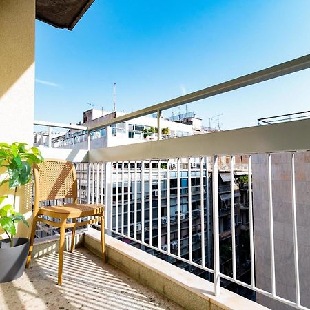 Exarchia Artistic Getaway For Groups Apartment Athena Bagian luar foto