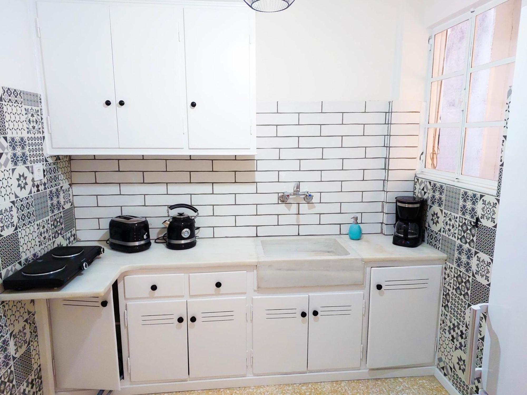 Exarchia Artistic Getaway For Groups Apartment Athena Bagian luar foto